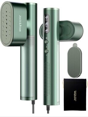 Jack ＆ Rose Travel Steamer for Clothes,100-220V Portable Iron,15s Heat Up,Steame